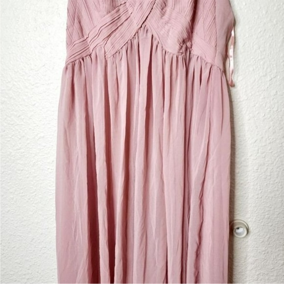 Lulus Strike A Minvera Dusty Pink Maxi Dress Women's Size XL - Picture 7 of 7